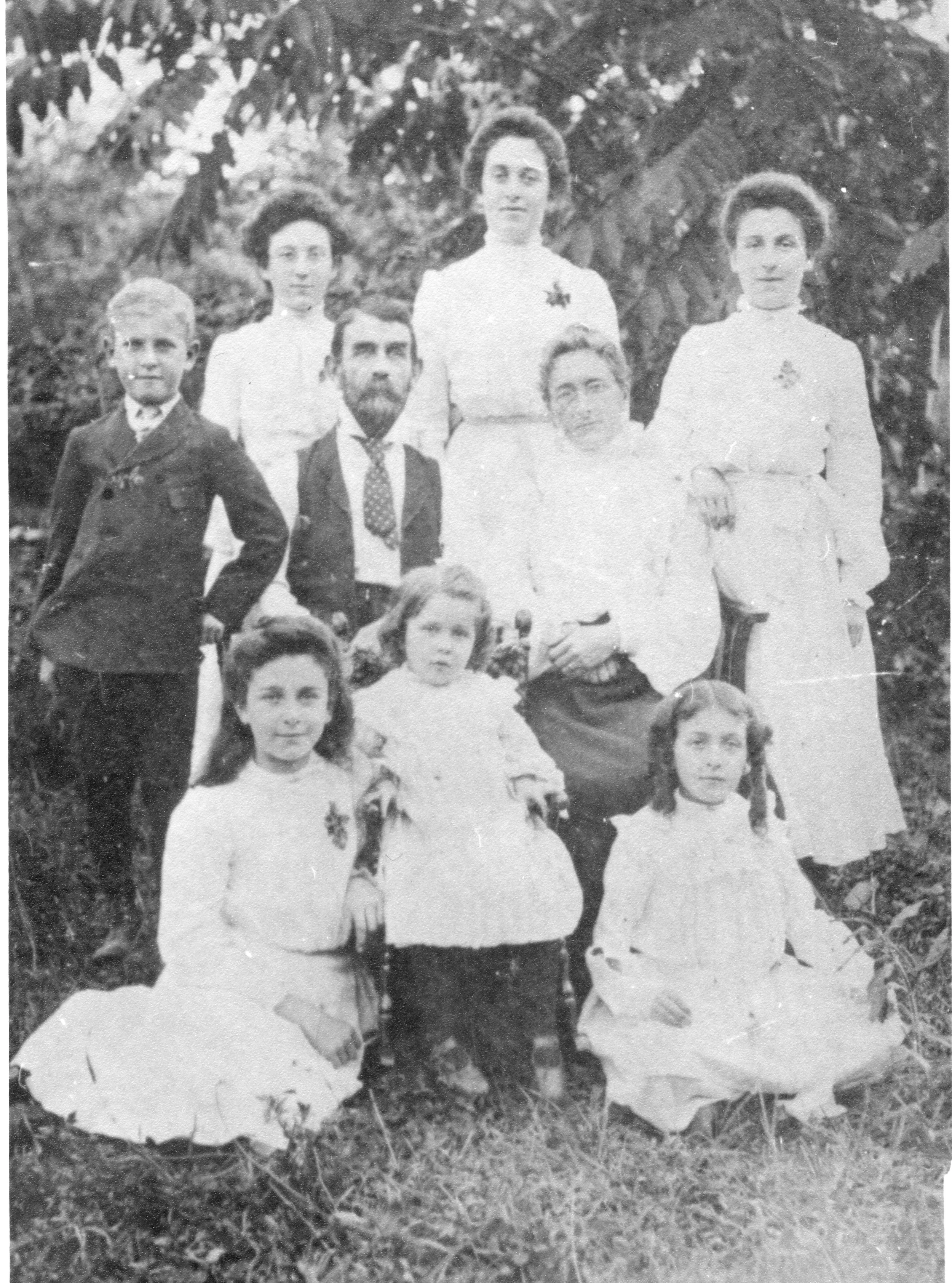 It's International Day of Families tomorrow, so to honour the day, this week's Throwback Thursday features one of Summerland's earliest settler families.

This family portrait from 1903 depicts the Brown family at their home, Canyon Ranch, in Trout C