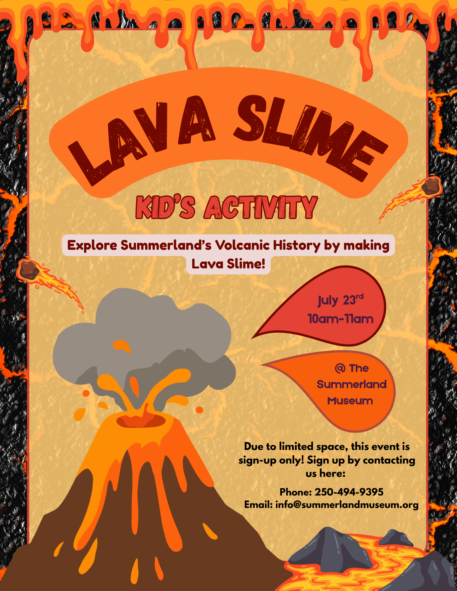 Lava Slime Kids' Workshop