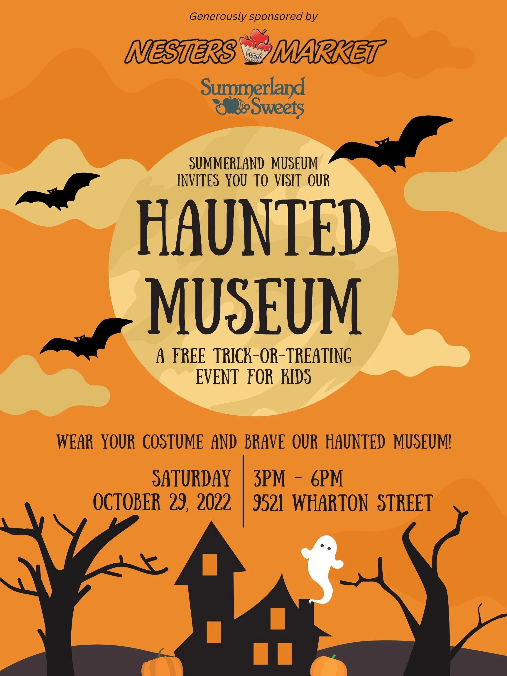 TrickorTreat at the Haunted Museum! 🎃 — Summerland Museum and Archives