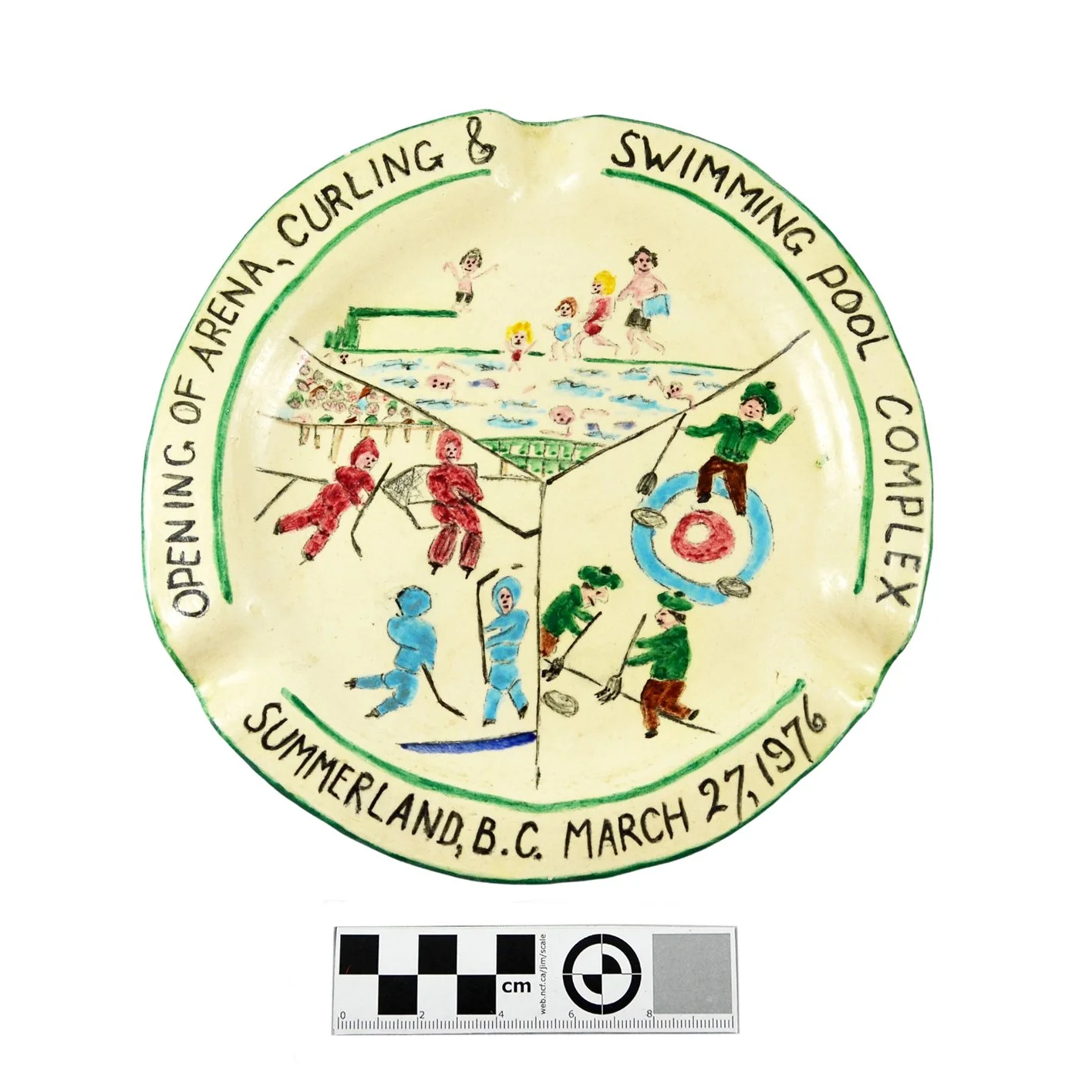 Commemorative Ashtray / Cendrier commémoratif