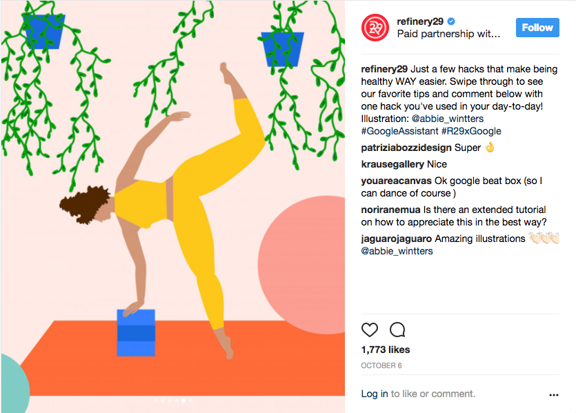 Throughout the program, custom illustrations from the original stories were featured on Instagram. Check out our first IG post here. 