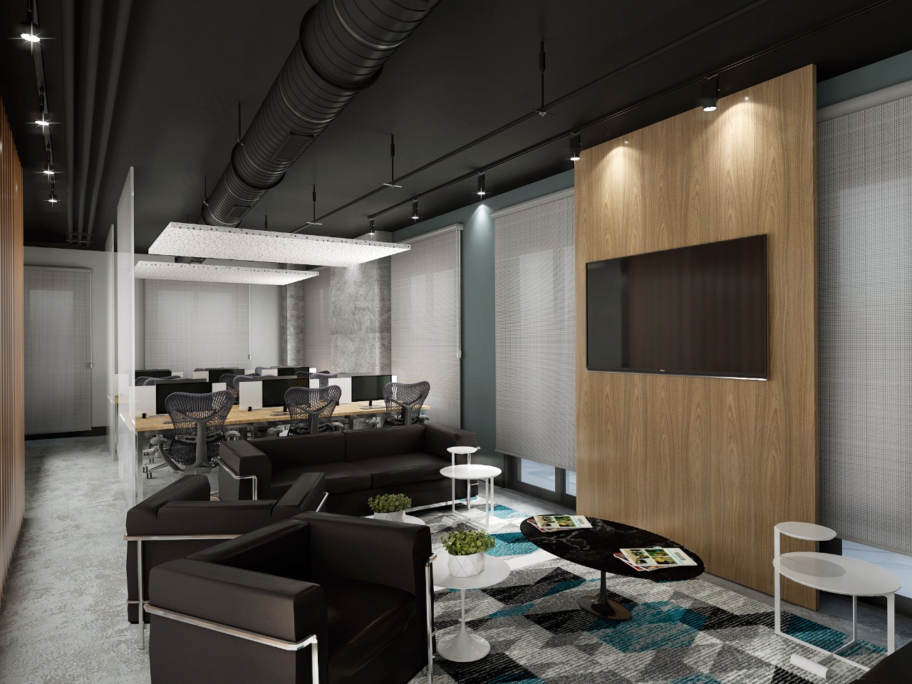 Lounge e Workstations