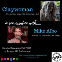 Conversations with Claywoman and Special Guest Mike Albo