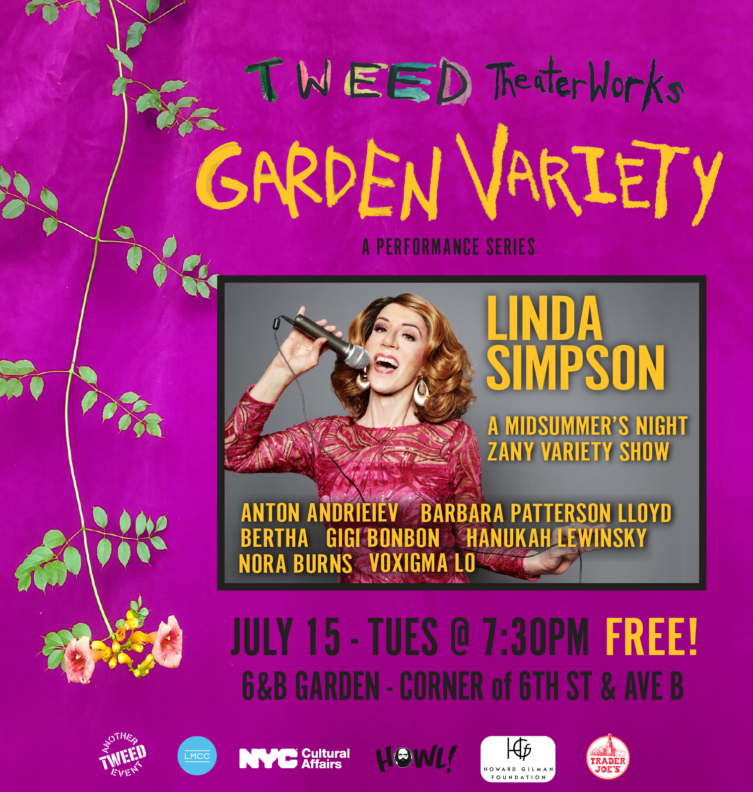 Linda Simpson's A Midsummer’s Night Zany Variety Show