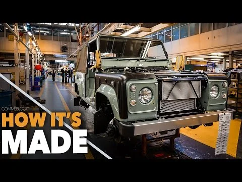 Land Rover Defender HOW IT'S MADE - Car Factory Assembly Line Production Manufacturing