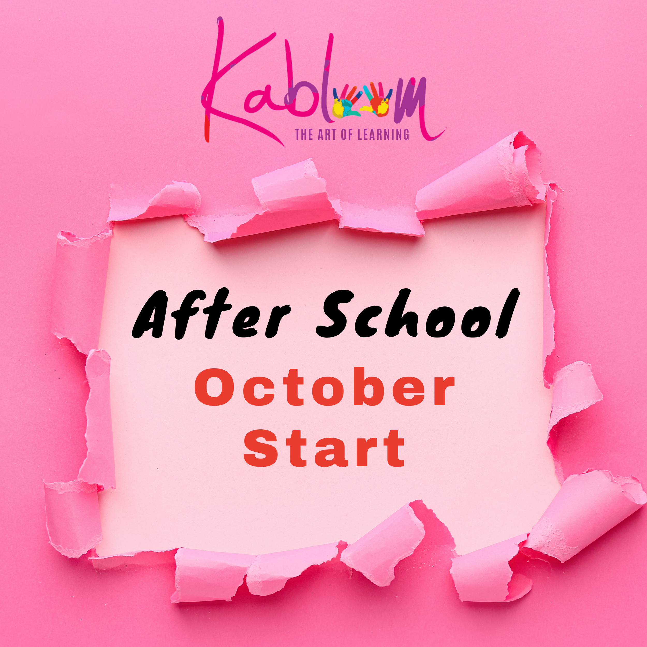 Kabloom After-School Program OCTOBER START x8