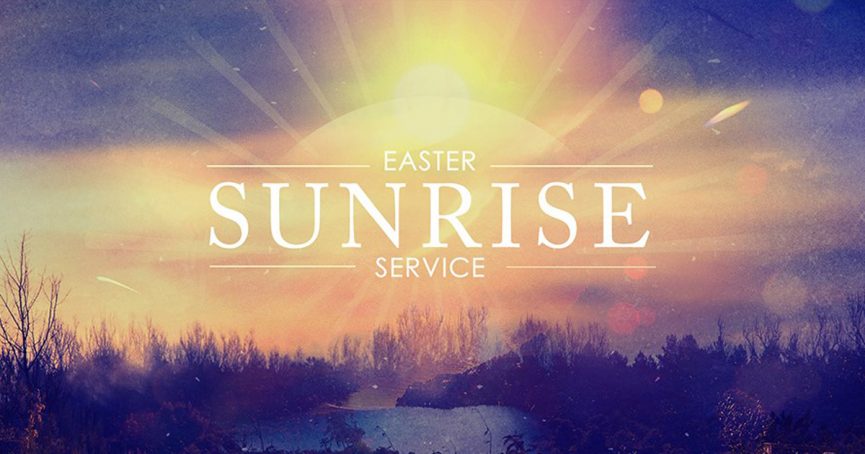 Easter Sunrise Service 7:30am Black Rock Vernon — First Baptist Church Vernon