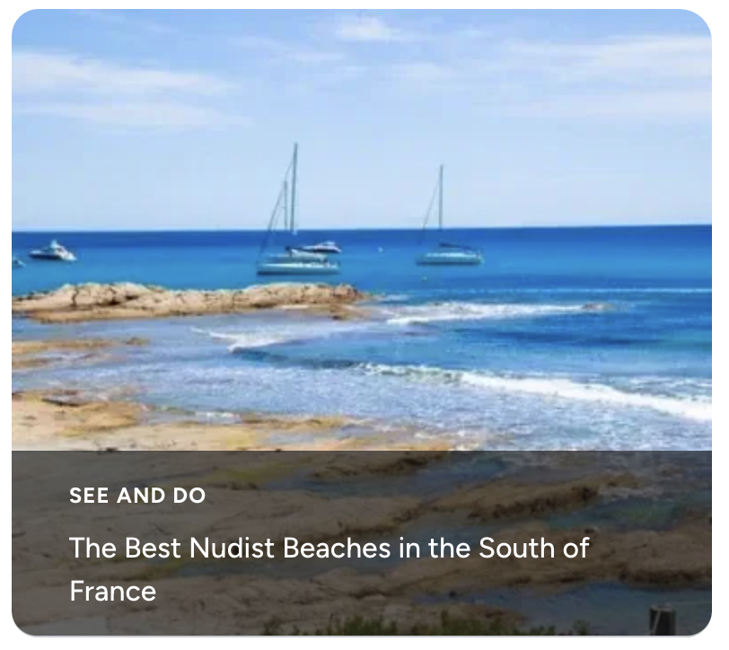 The Best Nudist Beaches in the South of France