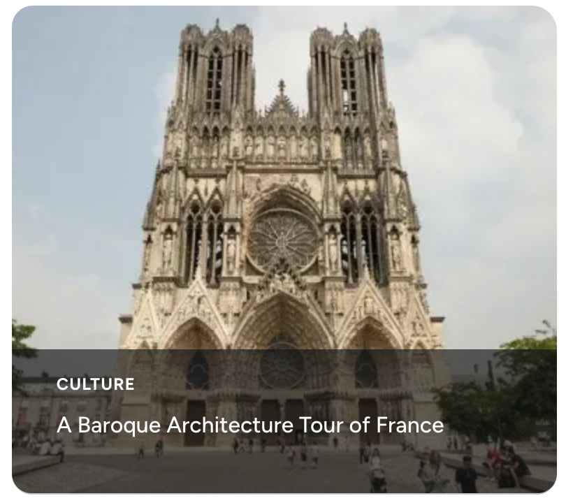 A Baroque Architecture Tour of France