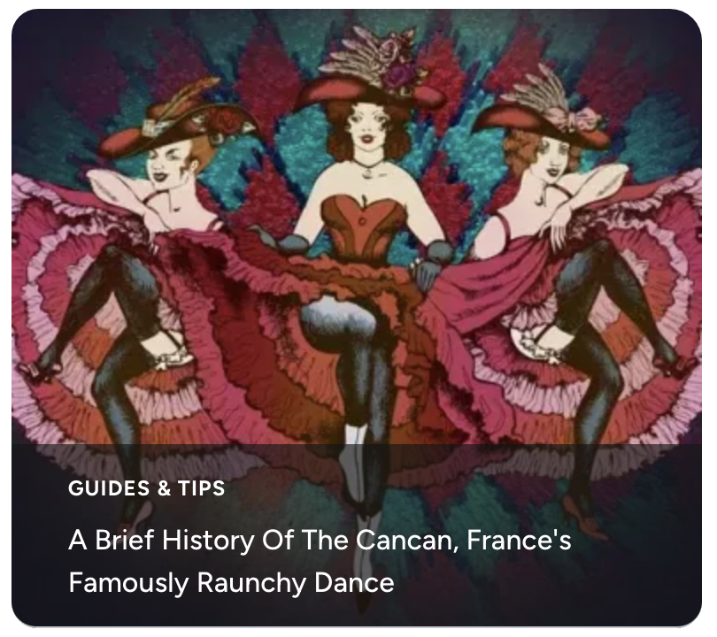A Brief History Of The Cancan, France's Famously Raunchy Dance
