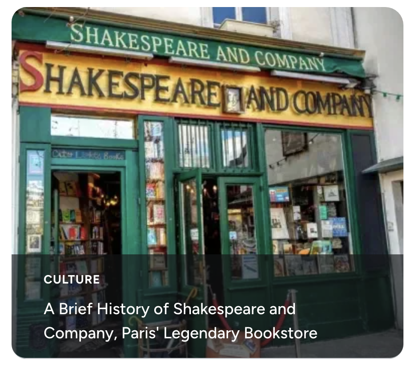 A Brief History of Shakespeare and Company, Paris' Legendary Bookstore