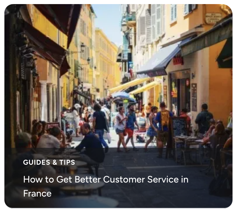 How to Get Better Customer Service in France