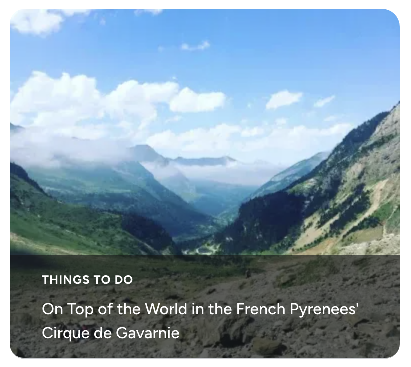 On Top of the World in the French Pyrenees' Cirque de Gavarnie