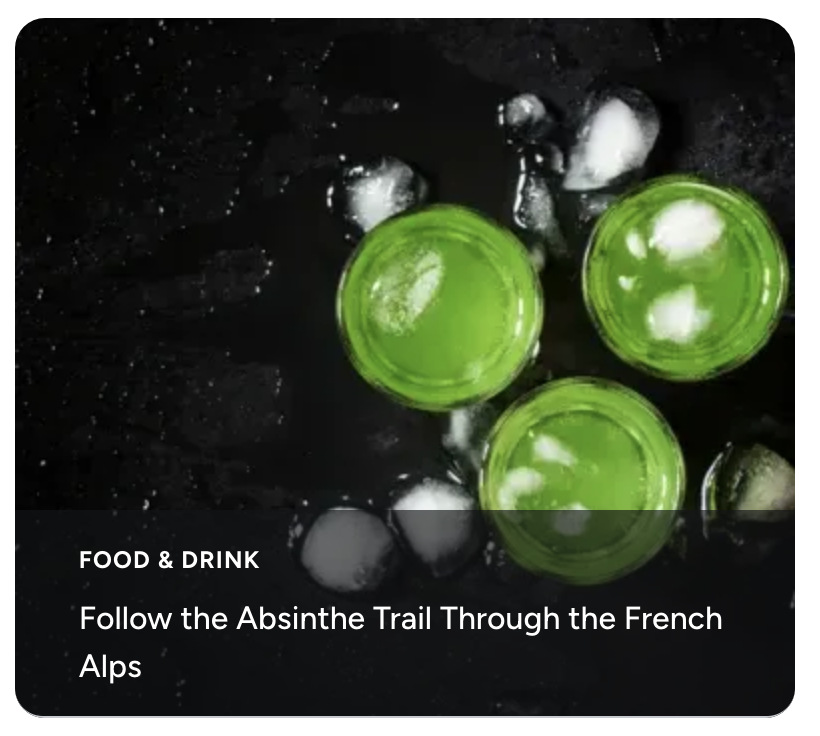 Follow the Absinthe Trail Through the French Alps