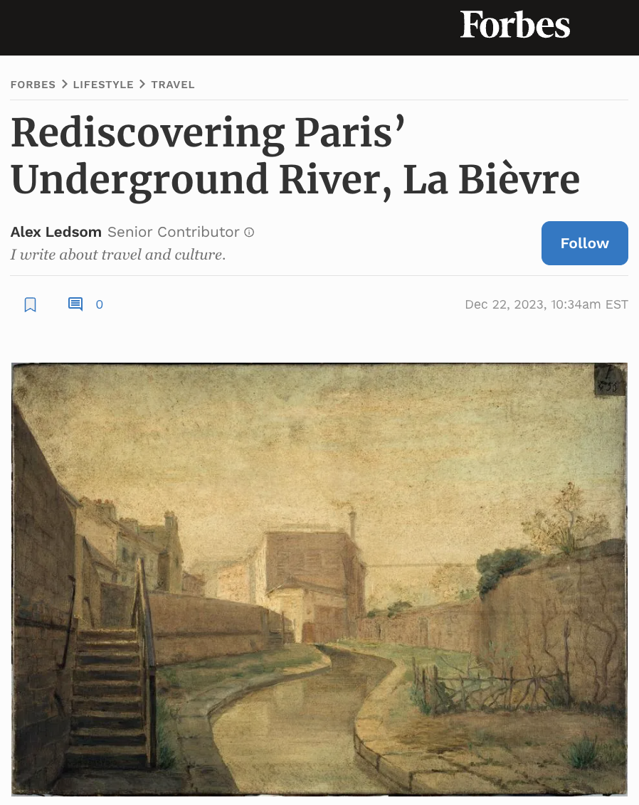 Rediscovering Paris’ Underground River, La Bièvre