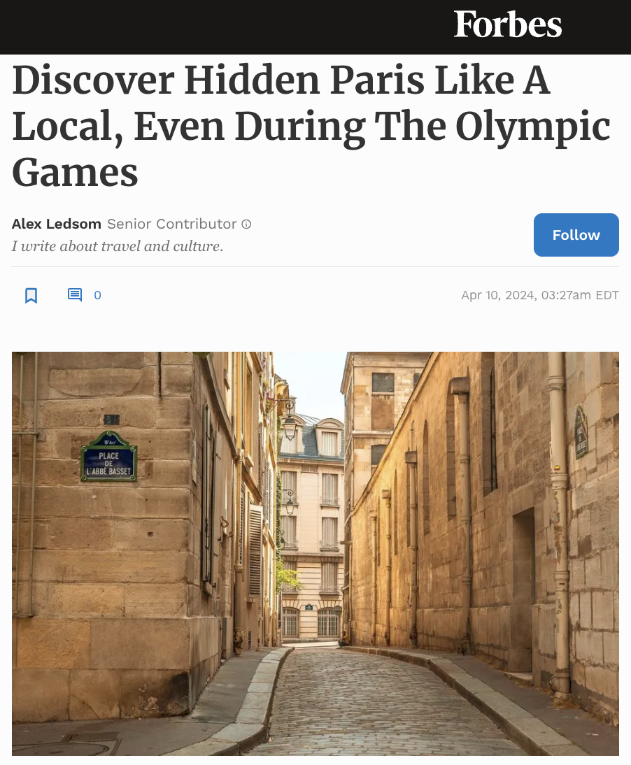Discover Hidden Paris Like A Local, Even During The Olympic Games