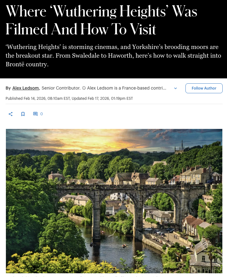 Where ‘Wuthering Heights’ Was Filmed And How To Visit