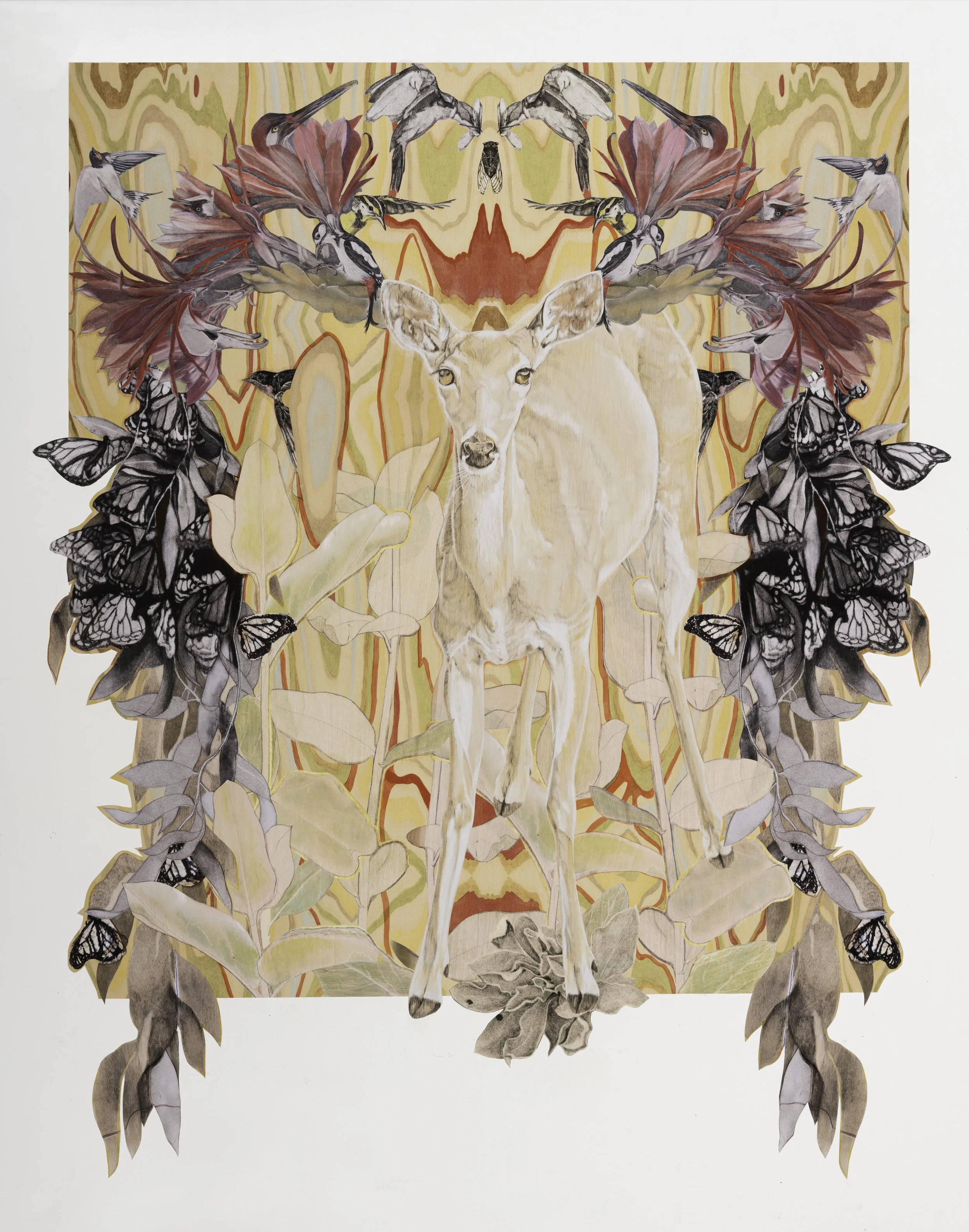 Force of Nature, Wall Decal Collage, 39in x 48in