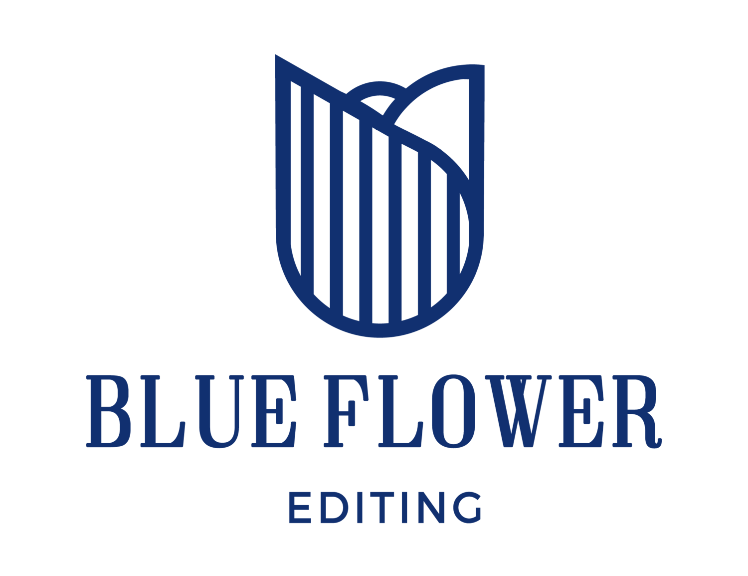 Blue Flower Editing