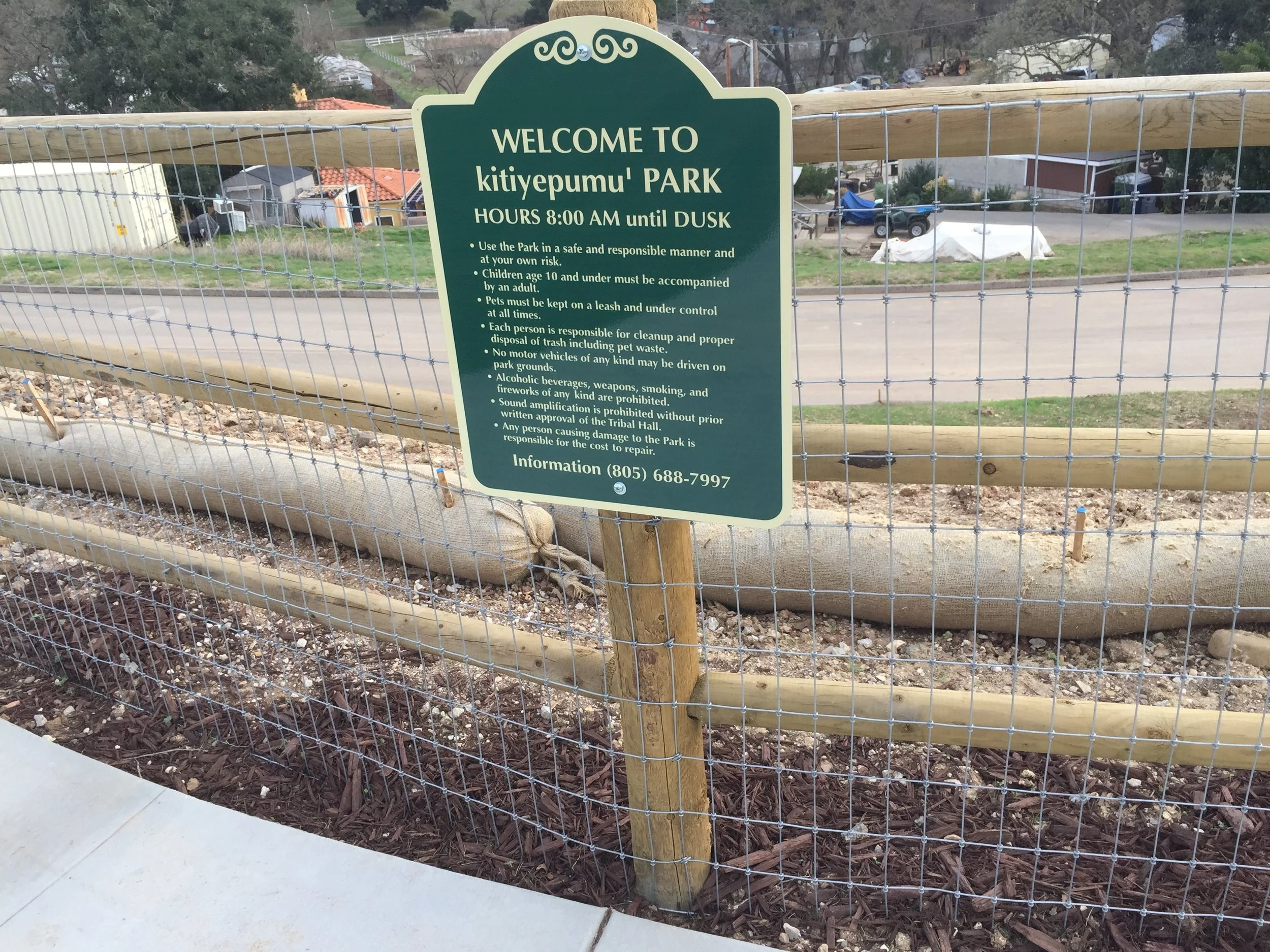 Kitiyepumu' Park Rules