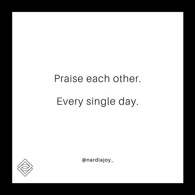 If you really want to see those around you shine, focus on the positives and ignore the negatives. ⁠
⁠
One of the best things you'll ever do is appreciate what you have in those that are closest to you. ⁠
⁠
How do you go with praise? Who do you prais