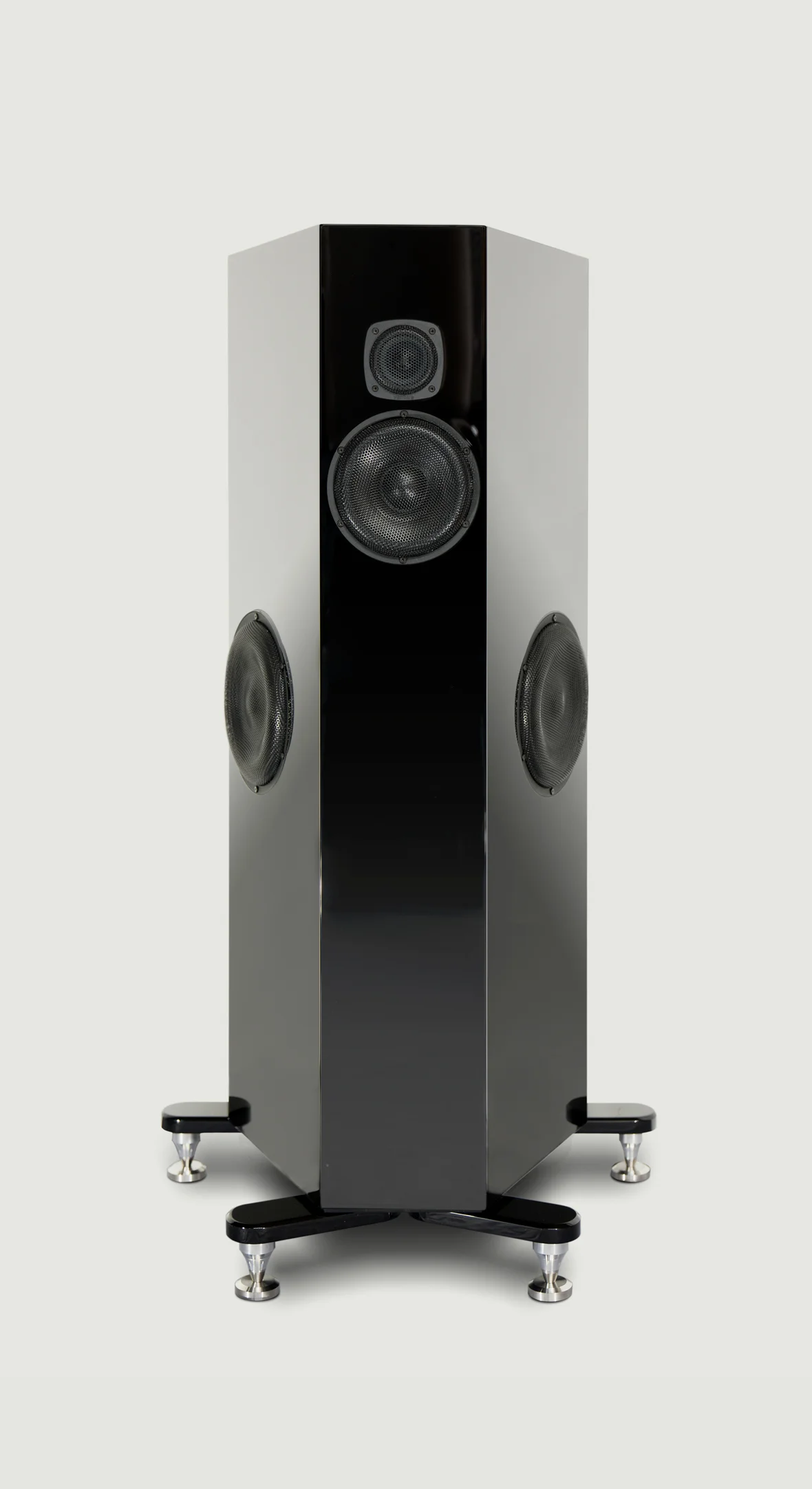 Black Polyester High Gloss mirror finish