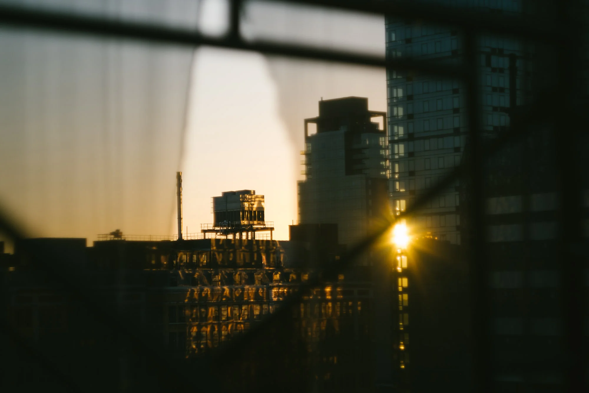 Sunset in Midtown. Fuji X-Pro 1, Helios 44-4