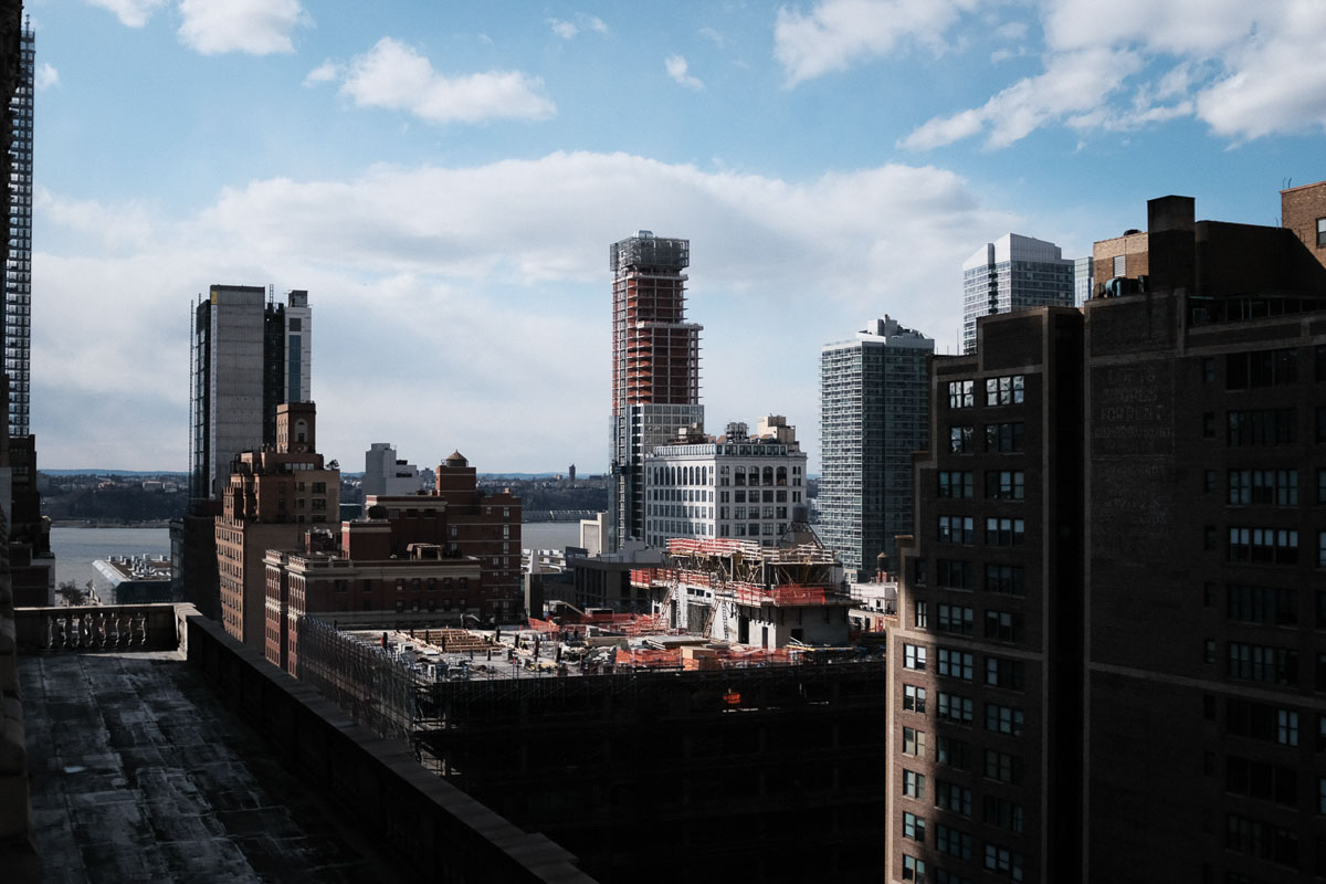 Midtown skyline, SOOC. Fuji X100F