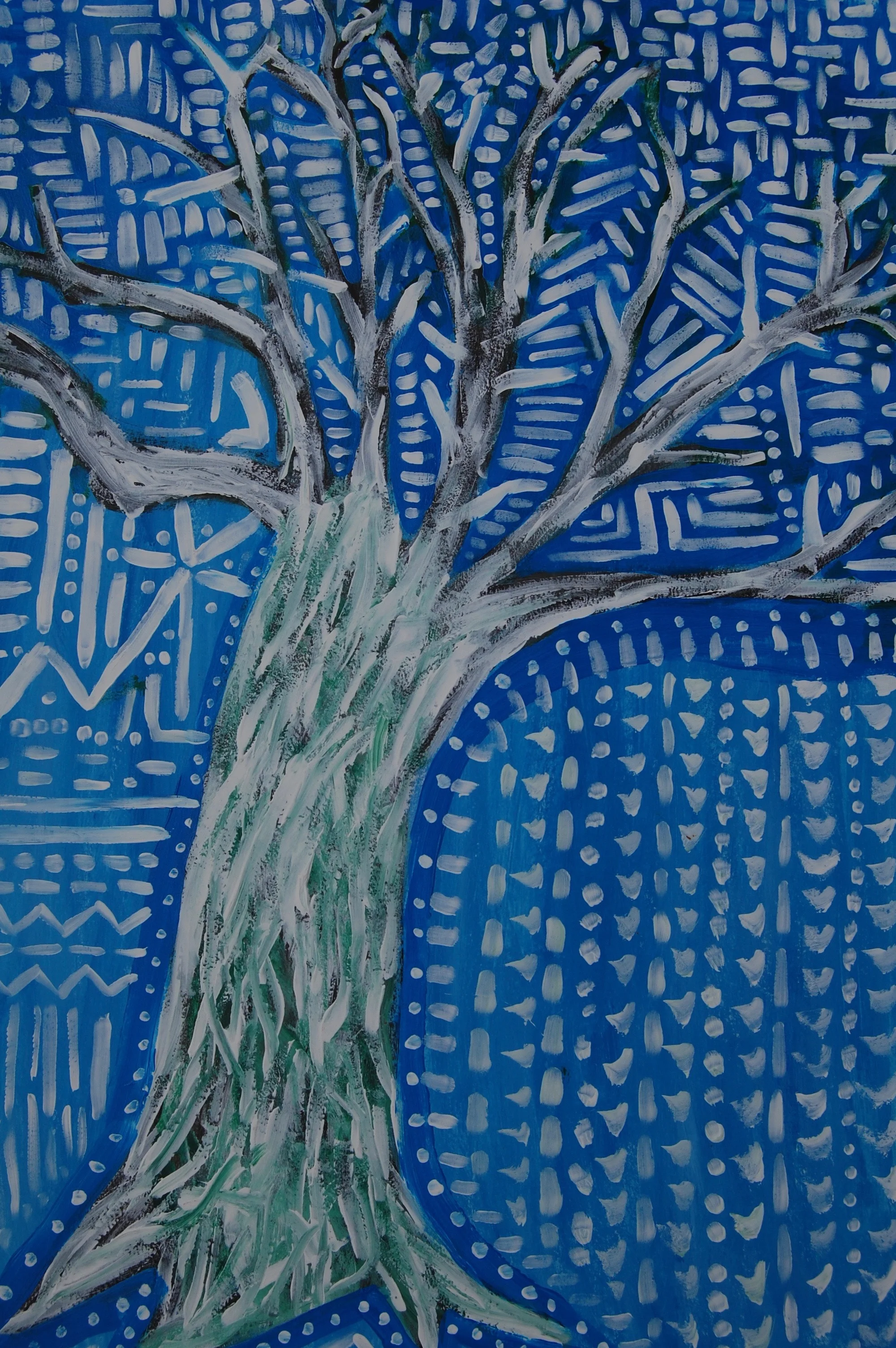 Winter Tree 30 X 22