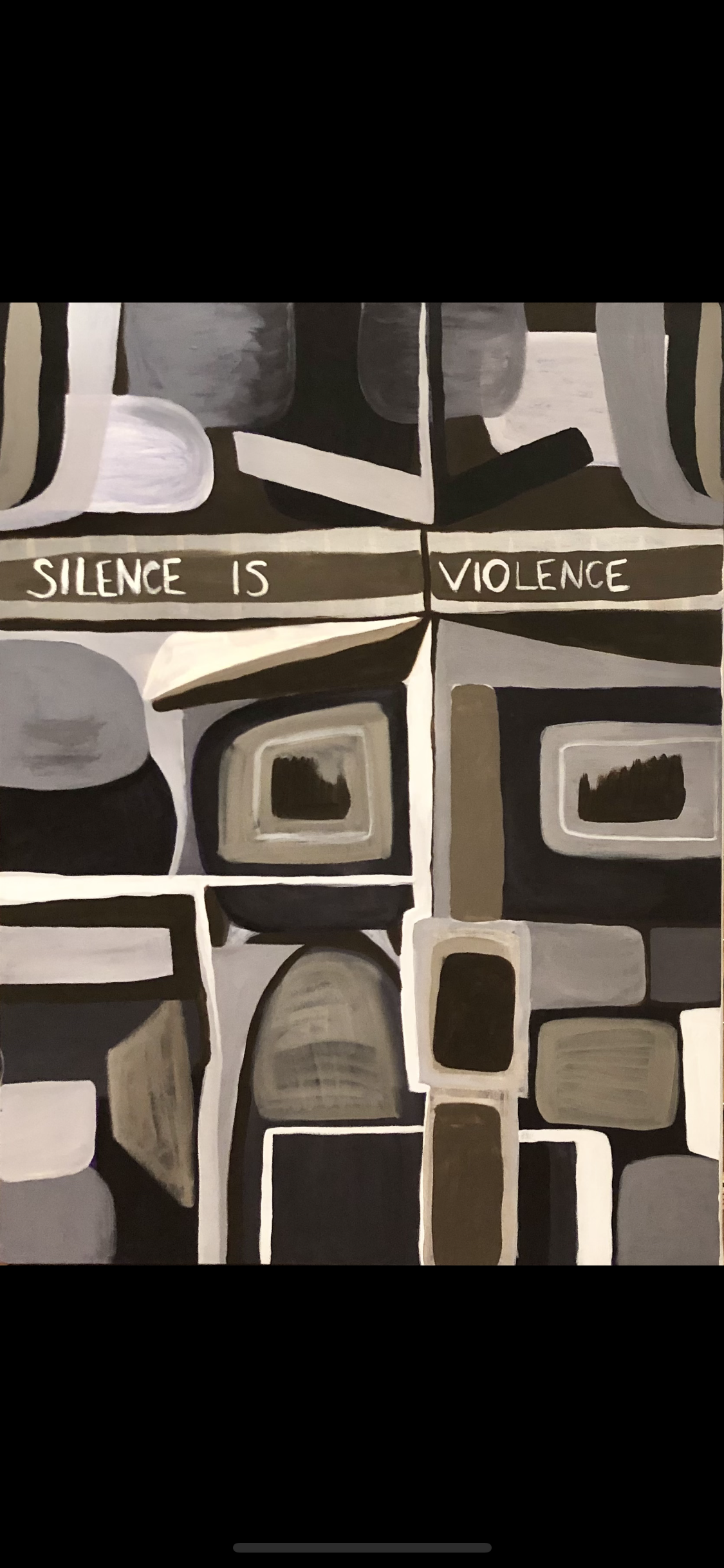 Strulson Silence is Violence 40x30.PNG