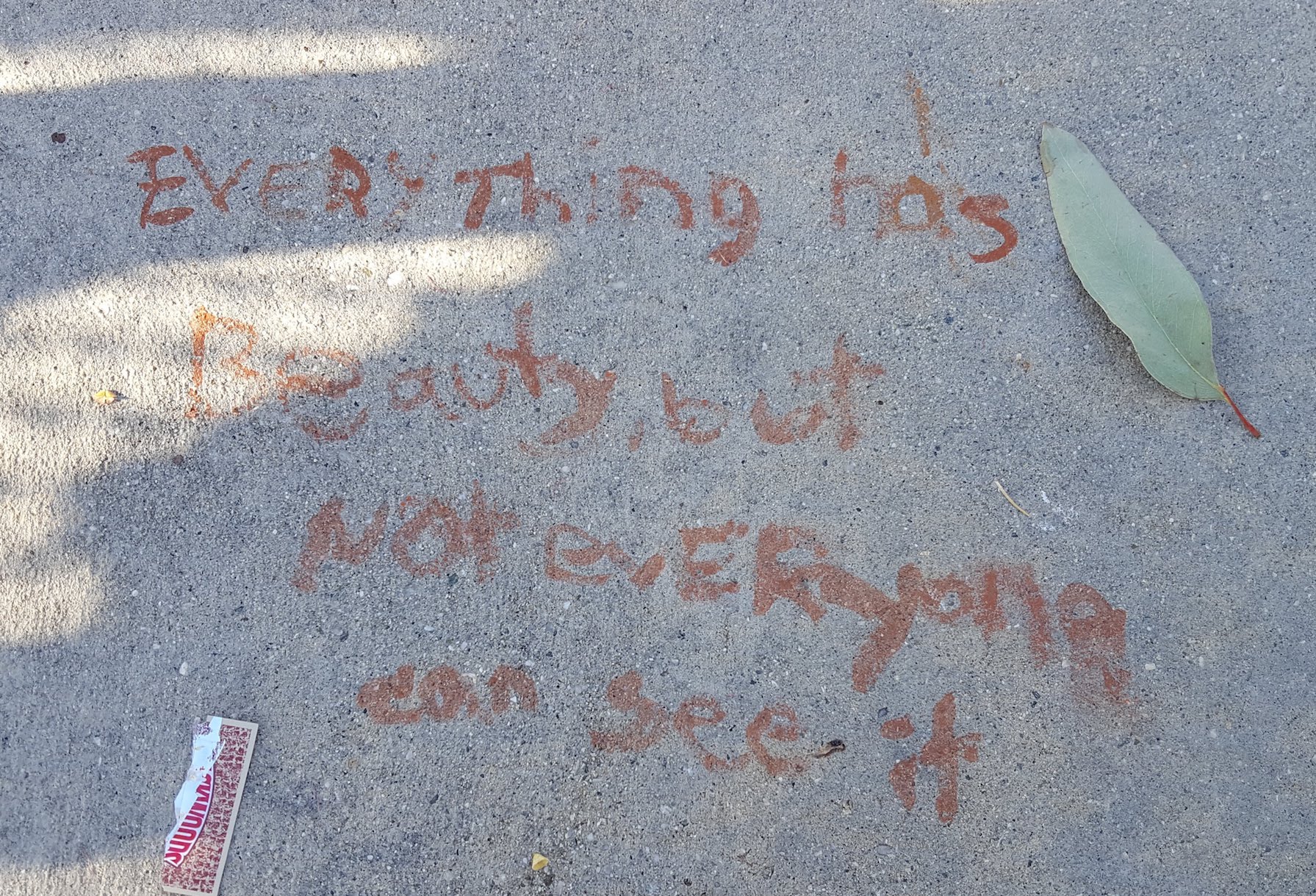 Anonymous message