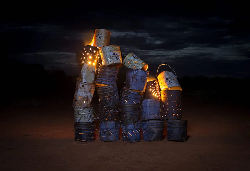 Robert Fielding "Flour Tins"&nbsp;