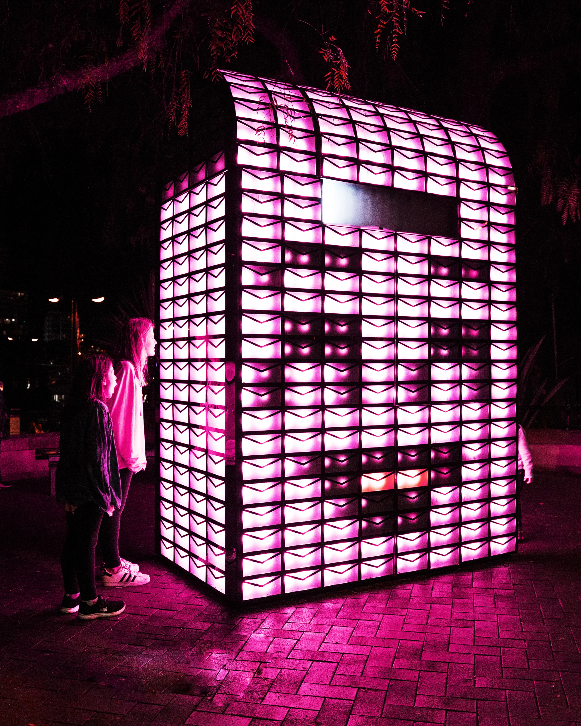 Sencity’s interactive mailbox, MailboX, makes sending a letter a whole lot more fun than those red post boxes we’re all used to. Photo courtesy of Sencity.