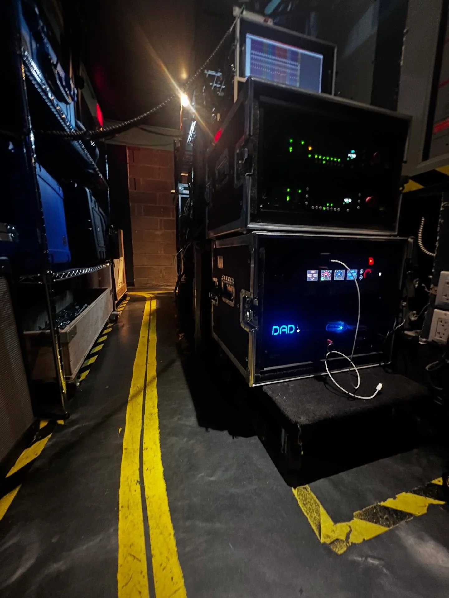 GB&rsquo;s Mobile Unit on the scene @ Elsewhere in BK. 
Just needed 24 channels of the Rupert rig for this night of performances. 🤘👊