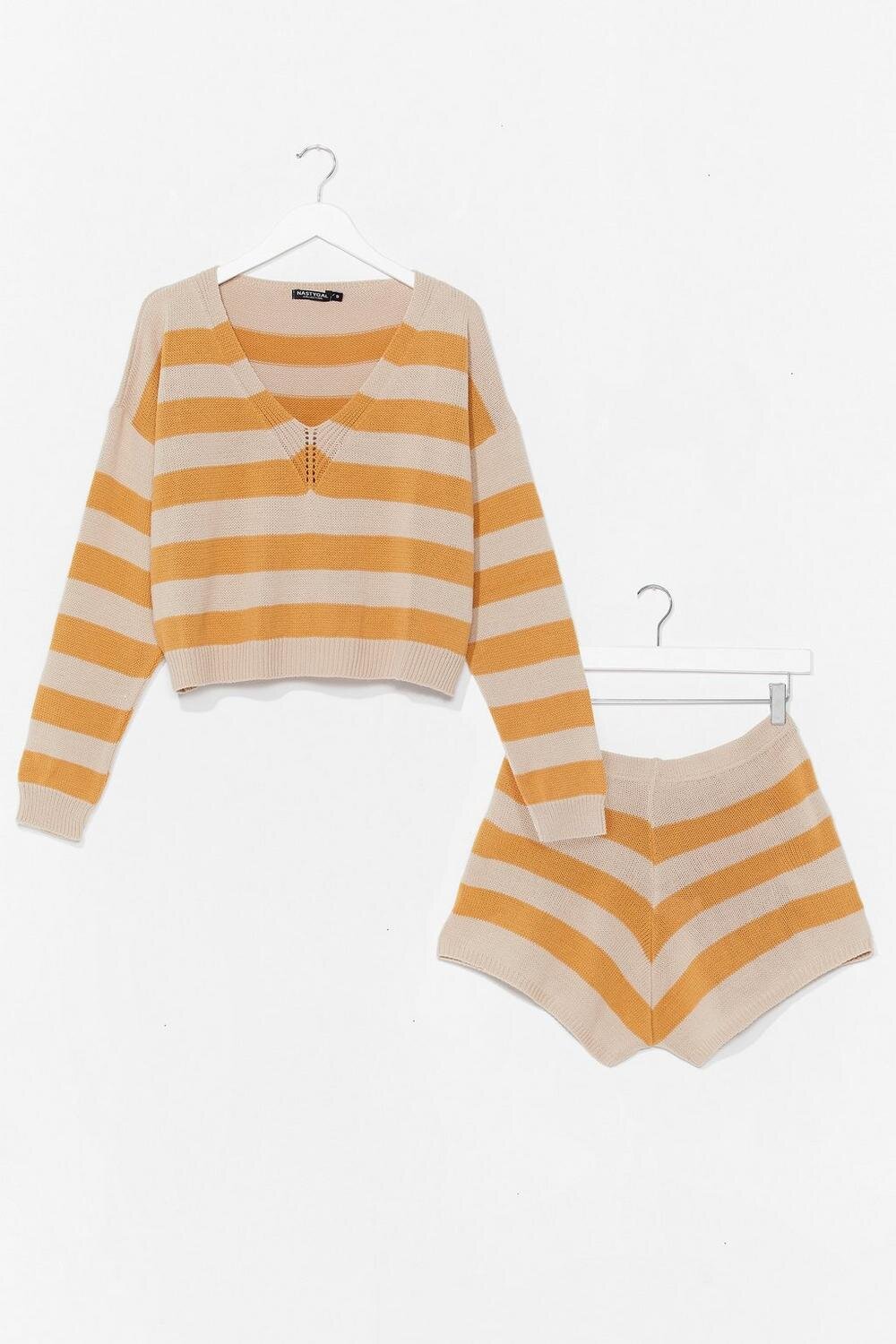 mustard-feeling-kinda-chilly-stripe-shorts-lounge-set.jpeg