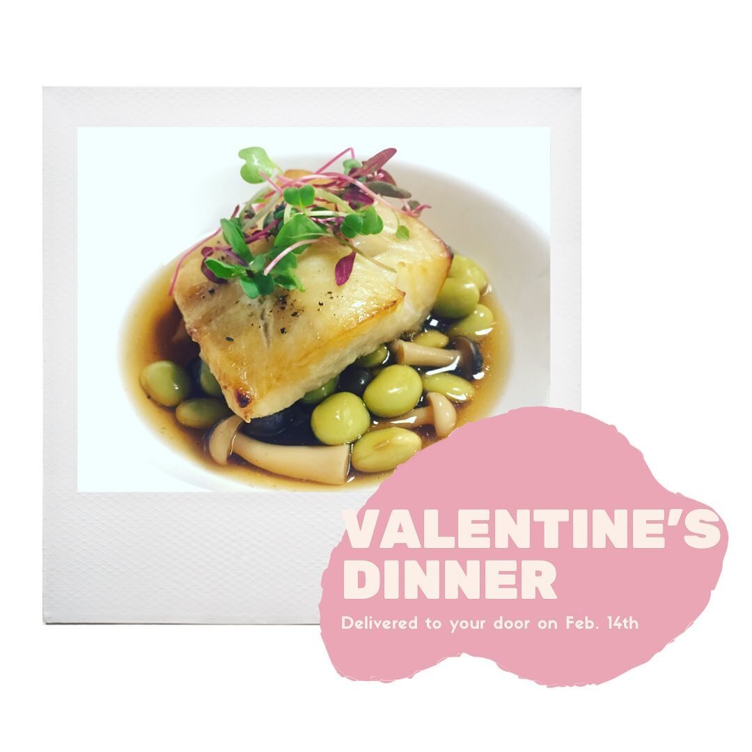 This Valentine&rsquo;s Day, treat yourself and those you love to a 3-course dinner by Chef Dino featuring guest favorites from his prolific restaurant career. 🍽
Ready to heat and serve in your own home kitchen, each course has 3 options to choose fr