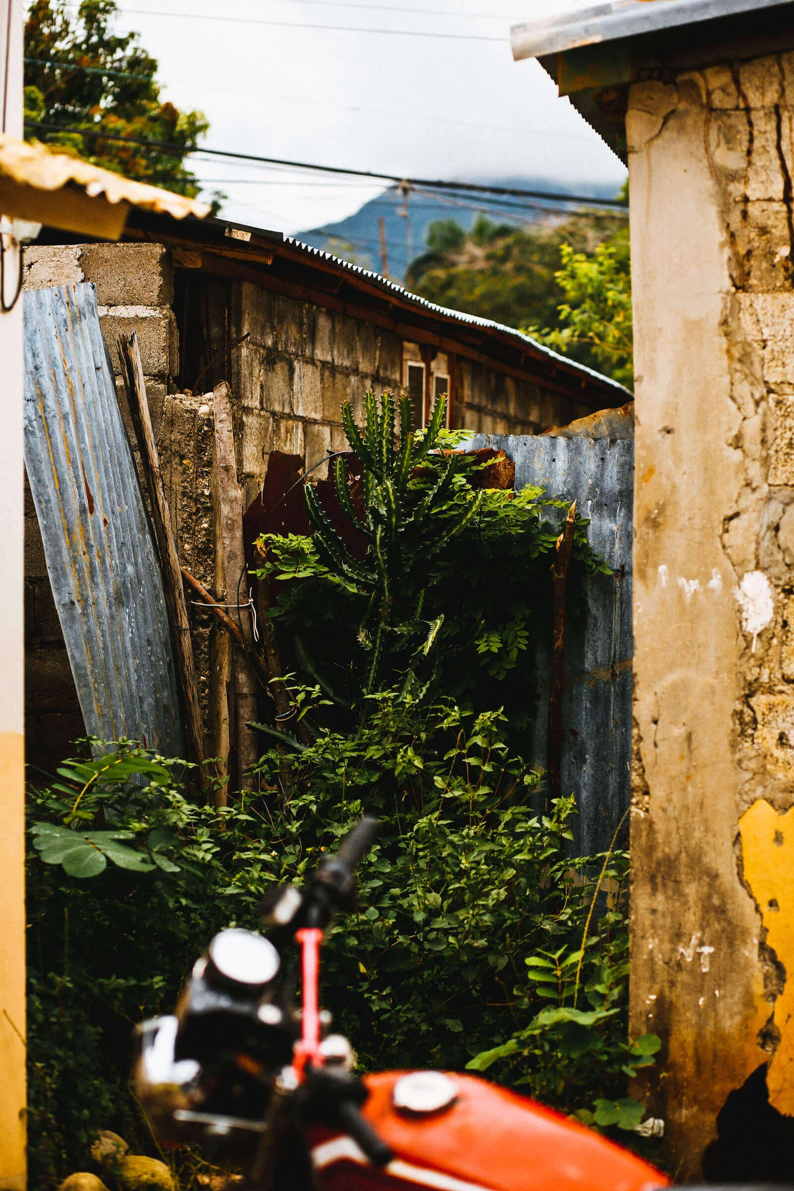 Guatemala corrugated metal home