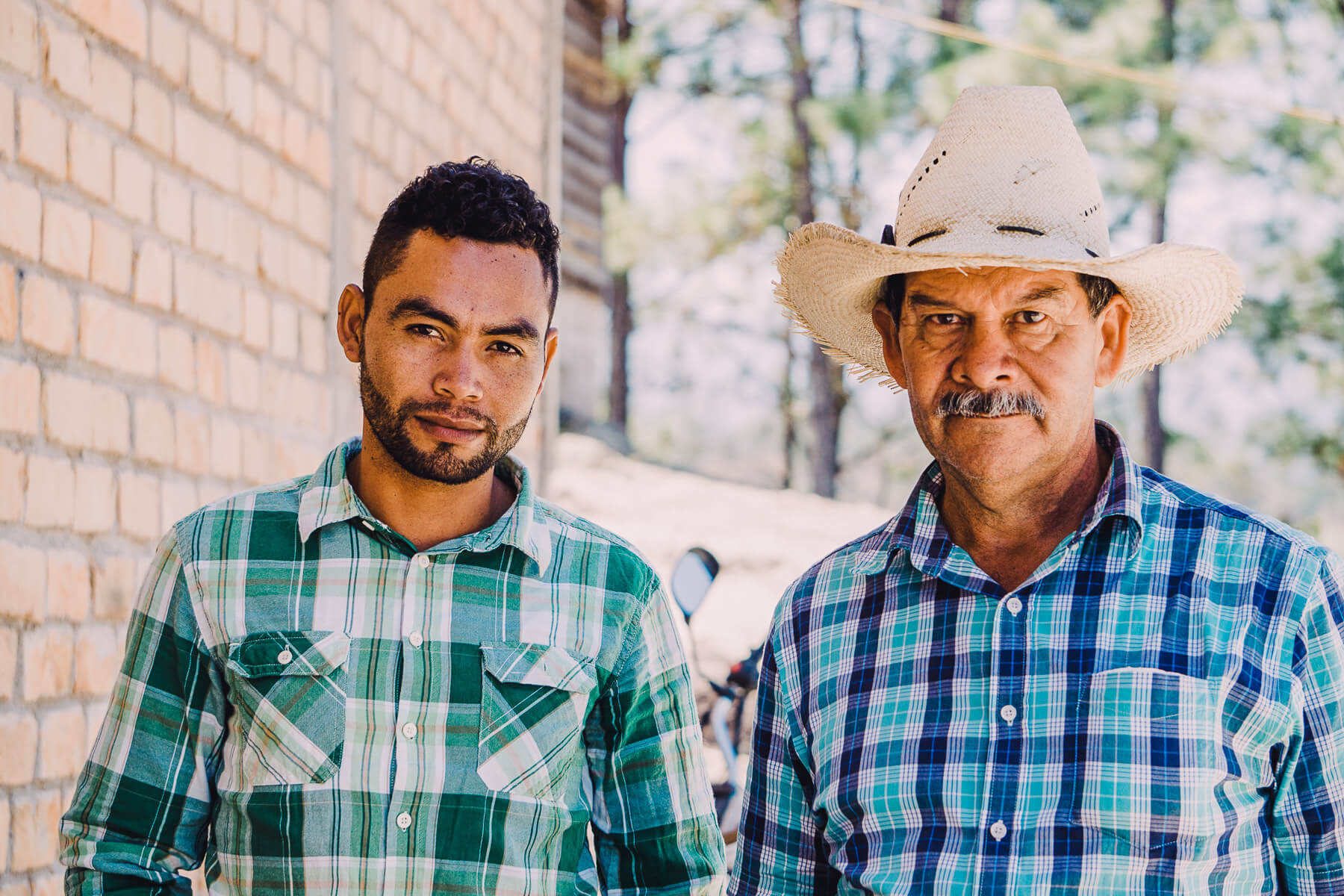 Rural Honduras farmers