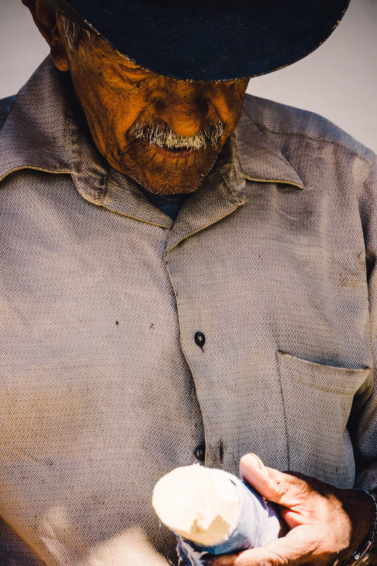 Rural Honduras farmer