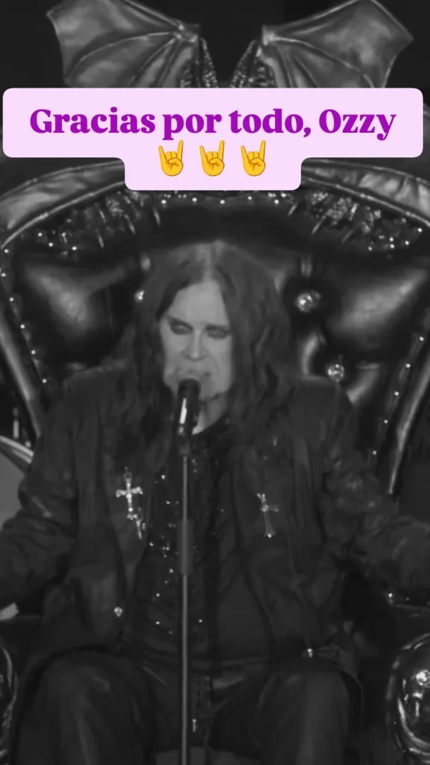 Gracias por todo, Ozzy. Rock in peace 🤘🥺
El video completo está en tikitakas
#Metal #Music #BlackSabbath #OzzyOsbourne #jpcontodo