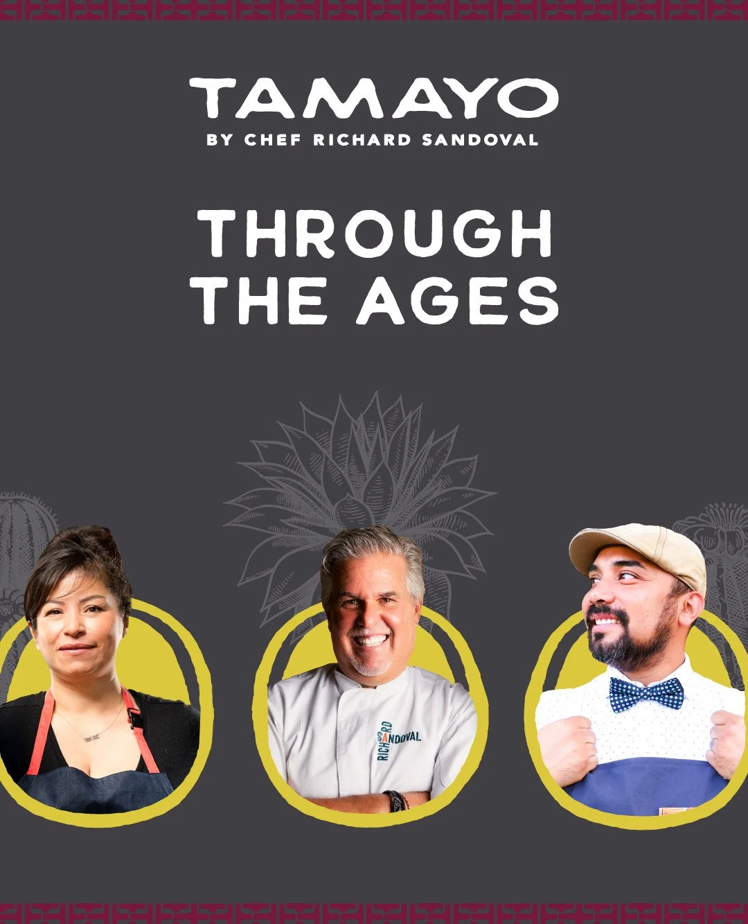 Experience a five-course dinner by Chefs Richard Sandoval, Dana Rodriguez, and Oscar Padilla on Tuesday, August 19th at 7 PM.

Enjoy bold flavors, new dishes from Tamayo&rsquo;s new dishes. Grab your tickets 🎟️ now via the link in our bio!