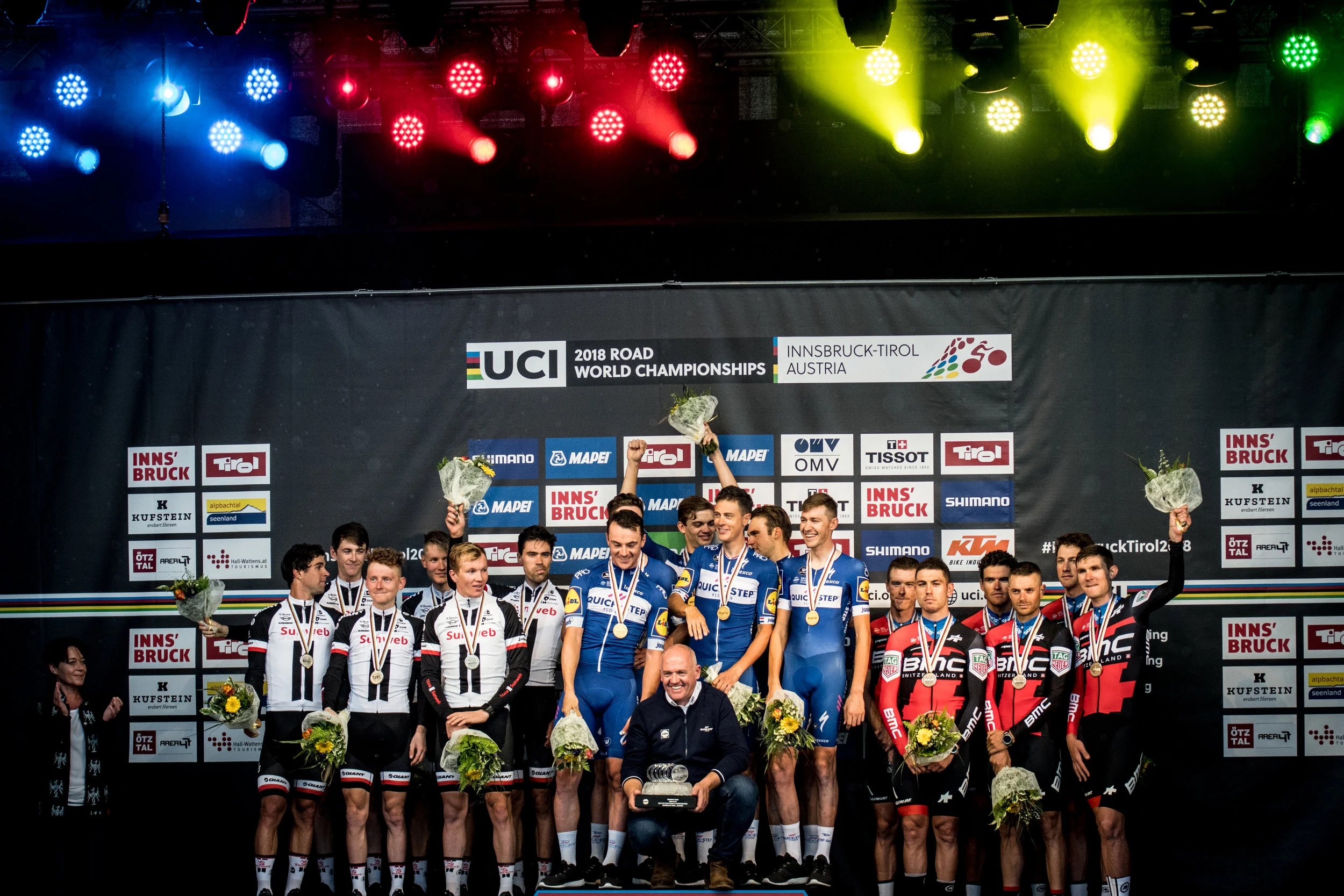 Quick- Step Floors took their fourth TTT win in seven years.