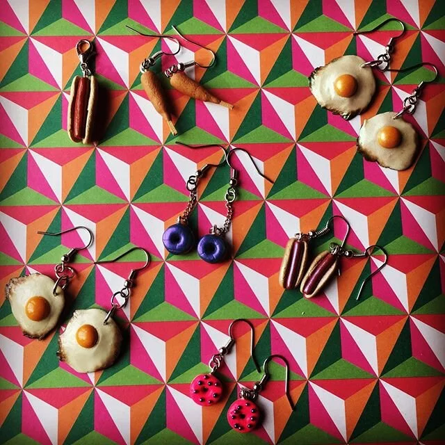 Tomorrow!!! Come get super cute earrings, charms, and snow globes from me at Bob Baker Day, a wonderful celebration from @bobbakermarionettes I&rsquo;ll be tabling with fantastic artists @tinyshrines and @madebymarieclaire It will be the most fun!!!
