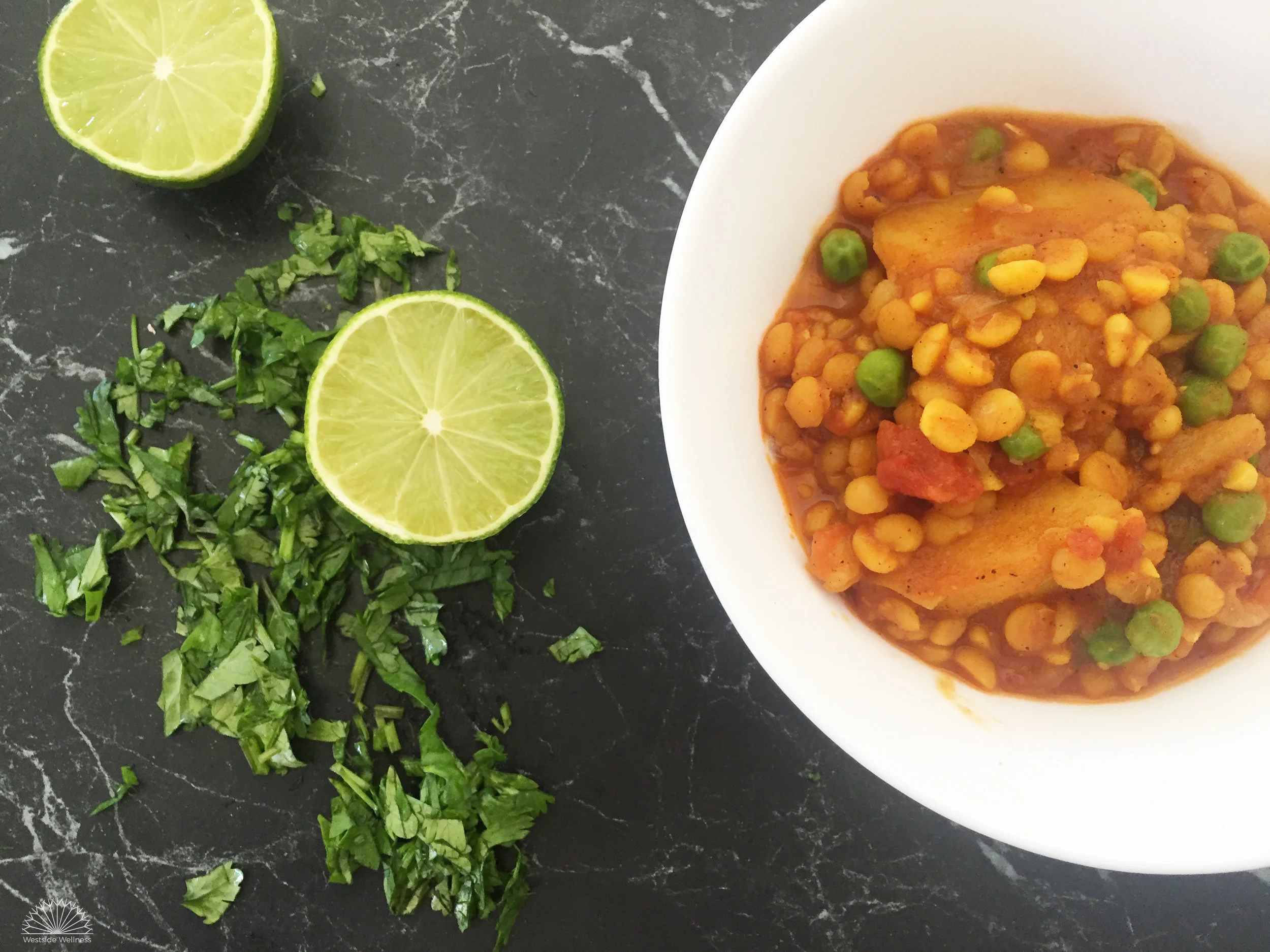 Chana Dal Yellow Split Pea Curry — Westside Wellness