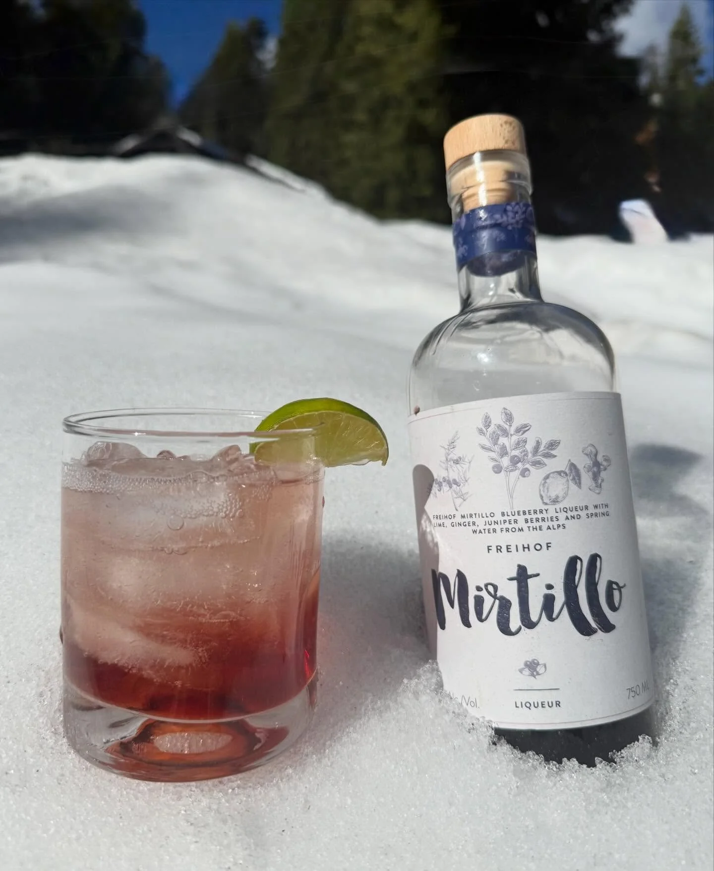 It is now blueberry spritz season 🫐 

Made from this 19th Century family distiller (@freihof1885 ), the &ldquo;Mirtillo&rdquo; Blueberry Liquer is a refreshing and supremely interesting liqueurs around. Created from special, high altitude blueberrie