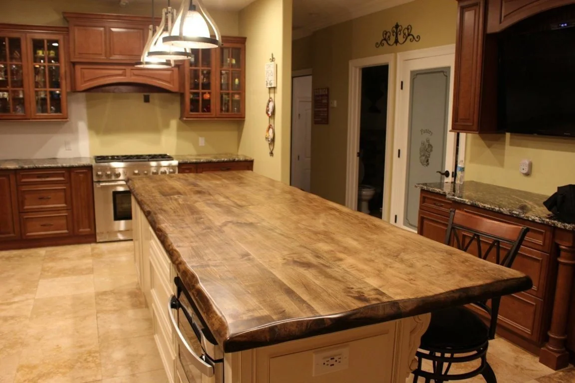wormy maple island top
