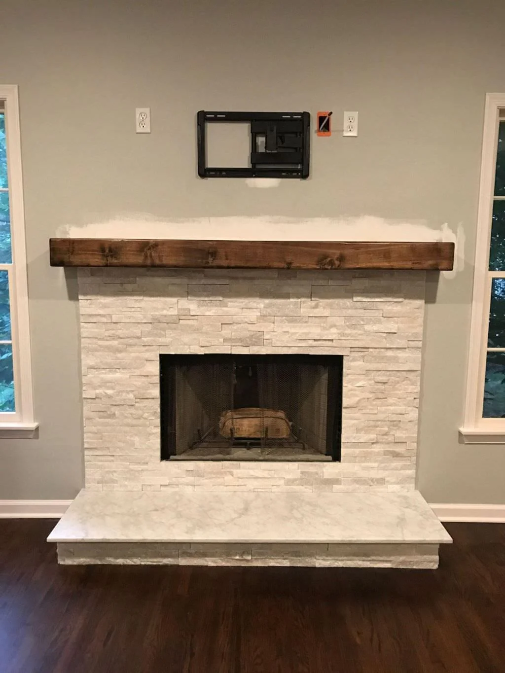 Wood Fireplace Mantel Fairfield Connecticut