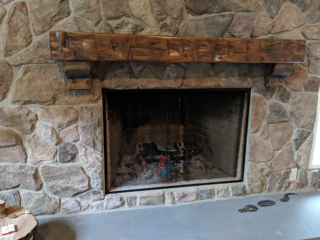 Custom Wood Mantel Shelf Basking Ridge New Jersey