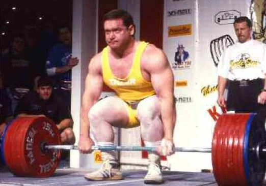 Pictured is Ed Coan, one of the strongest power lifters of all time, he's also jacked. Coincidence? Doubtful.