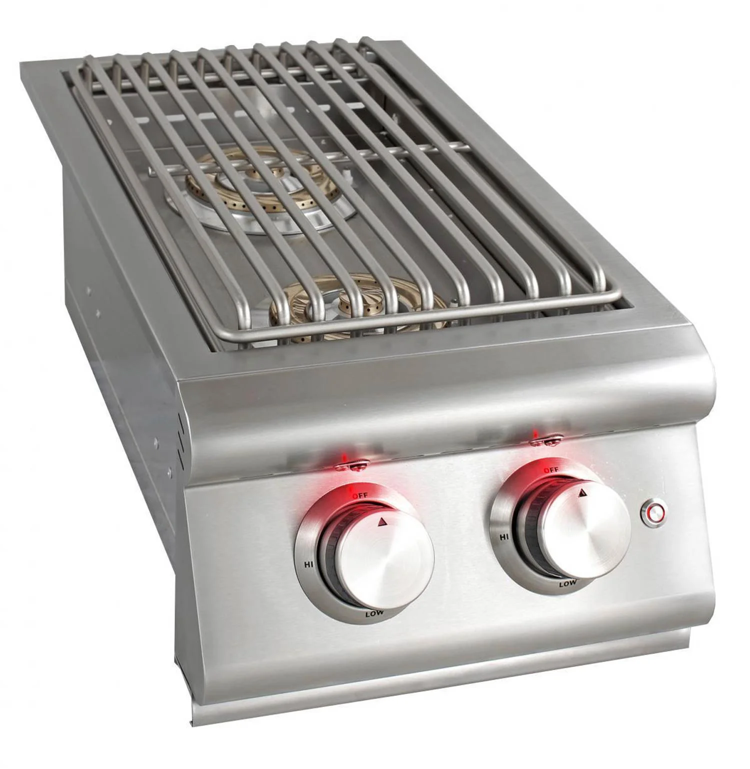 Cook your main meal and side dishes ready at the same time with a side burner.